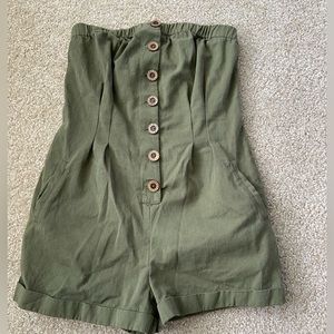 Strapless romper Forever 21